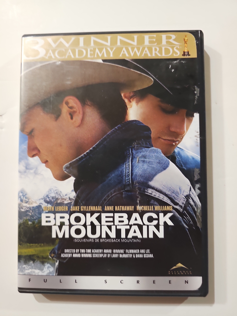 Brokeback Mountain (Full Screen) (DVD, 2005) Jake Gyllenhaal; Heath Ledger